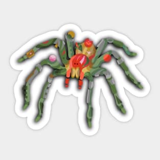 SPIDER STYLIZED ART Sticker